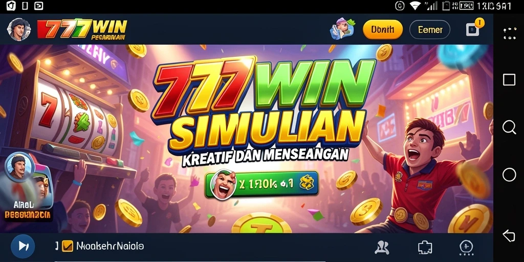 Screenshot gameplay <strong>777WIN</strong> menunjukkan dunia imersif yang penuh warna.