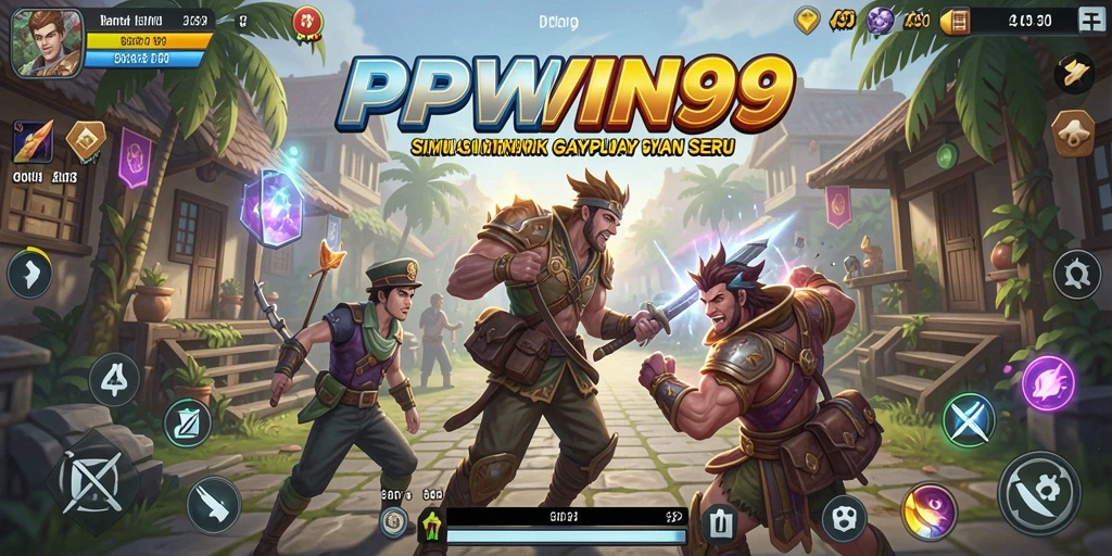 Tampilan gameplay menarik dari PPWIN99 dalam dunia simulasi.